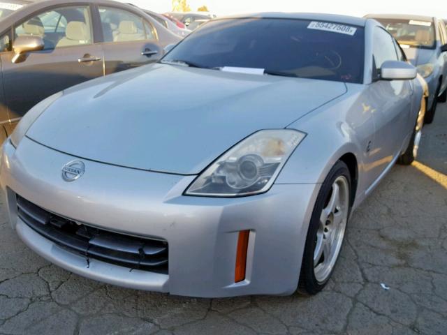 JN1BZ34D37M503752 - 2007 NISSAN 350Z COUPE SILVER photo 2