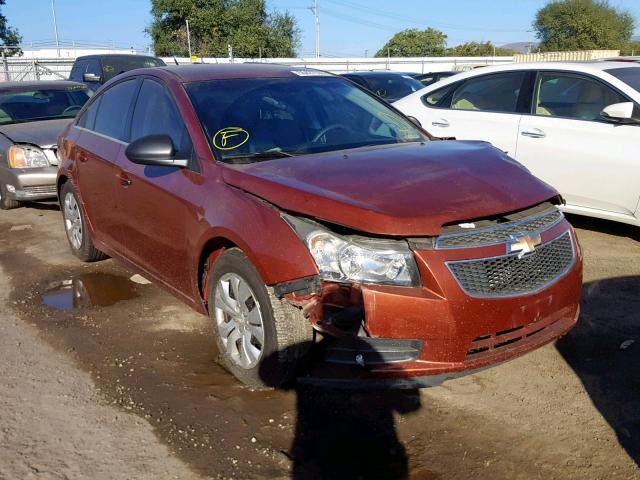 1G1PC5SH4C7262744 - 2012 CHEVROLET CRUZE LS ORANGE photo 1