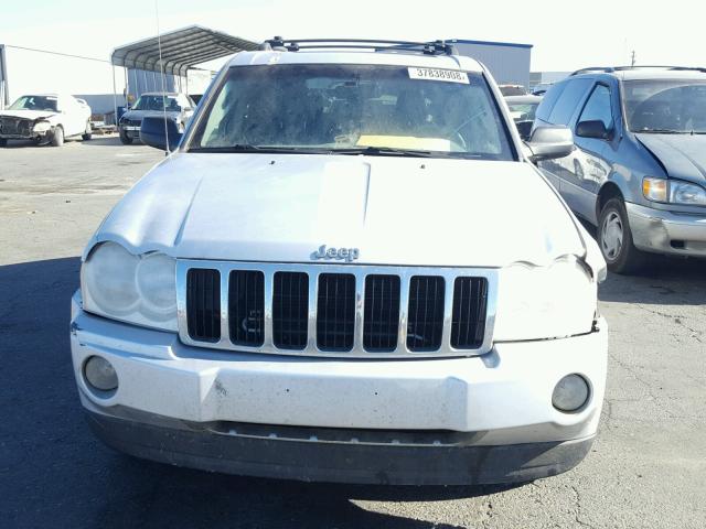 1J4HR58N65C581347 - 2005 JEEP GRAND CHER SILVER photo 9