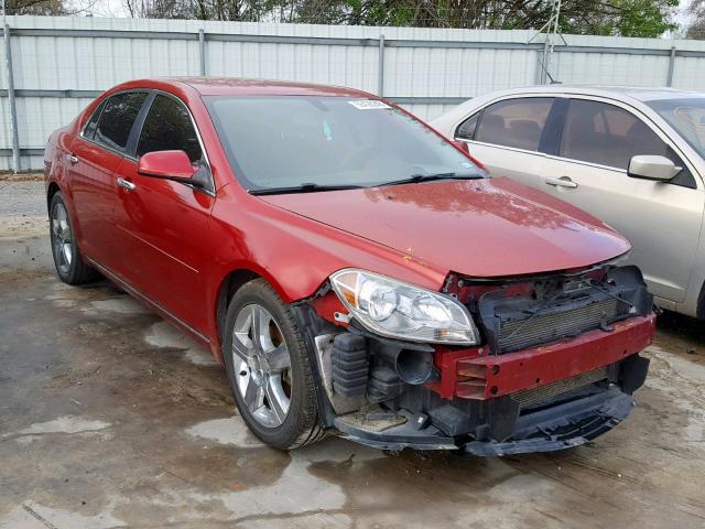 1G1ZC5E00CF338657 - 2012 CHEVROLET MALIBU 1LT MAROON photo 1