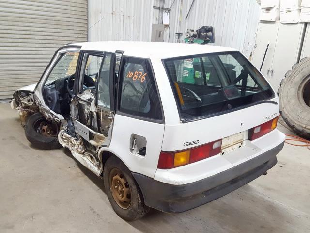 2C1MR6468M6749339 - 1991 GEO METRO BASE  photo 3