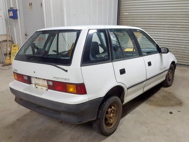 2C1MR6468M6749339 - 1991 GEO METRO BASE  photo 4