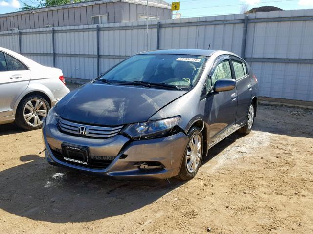 JHMZE2H37BS008833 - 2011 HONDA INSIGHT GRAY photo 2