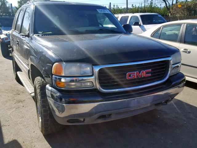 1GKEK13T01R196079 - 2001 GMC YUKON BLACK photo 1