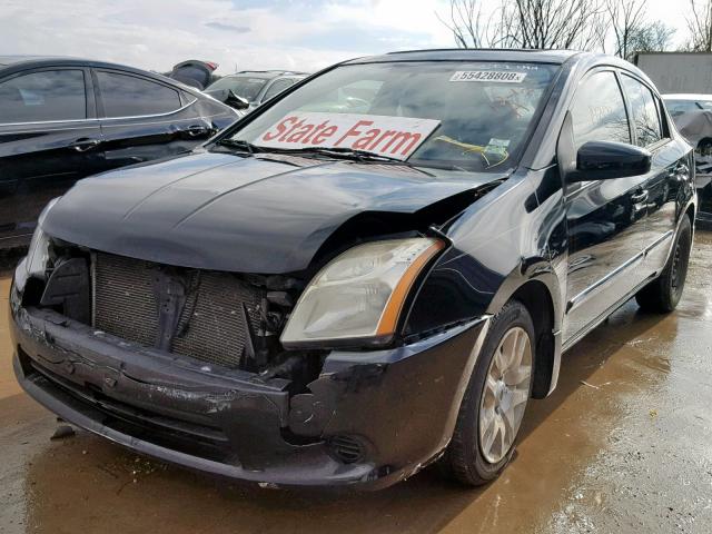 3N1AB6AP4BL604592 - 2011 NISSAN SENTRA 2.0 BLACK photo 2