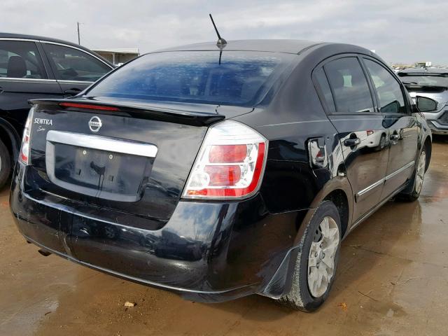 3N1AB6AP4BL604592 - 2011 NISSAN SENTRA 2.0 BLACK photo 4