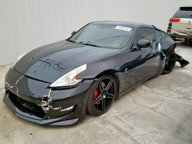 JN1AZ4EH4EM634916 - 2014 NISSAN 370Z BASE BLACK photo 2