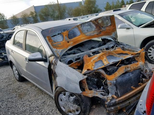 KL1TD56657B123082 - 2007 CHEVROLET AVEO BASE 银色 照片 1