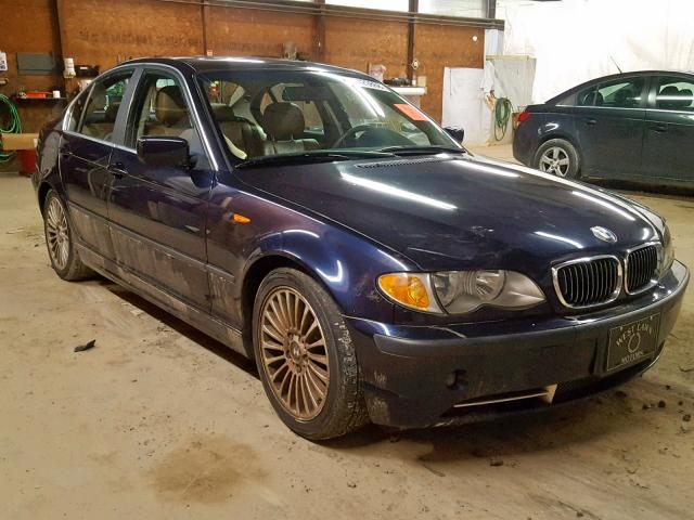 WBAEV53433KM28878 - 2003 BMW 330 I BLUE photo 1