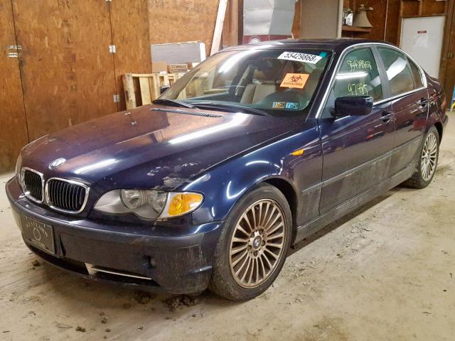 WBAEV53433KM28878 - 2003 BMW 330 I BLUE photo 2