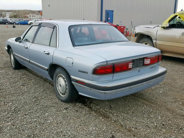 1G4HP52L3SH501368 - 1995 BUICK LESABRE CU BLUE photo 3