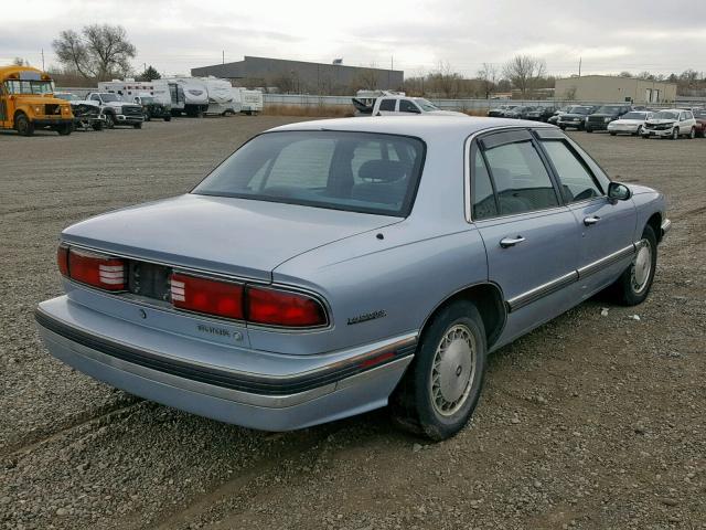 1G4HP52L3SH501368 - 1995 BUICK LESABRE CU BLUE photo 4