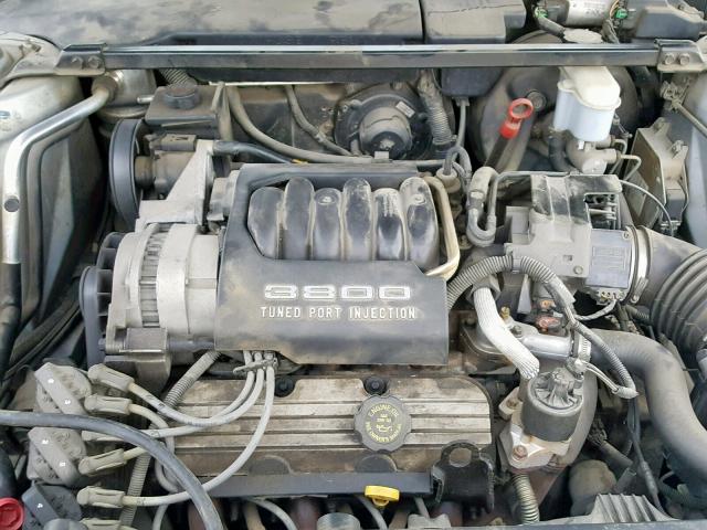 1G4HP52L3SH501368 - 1995 BUICK LESABRE CU BLUE photo 7