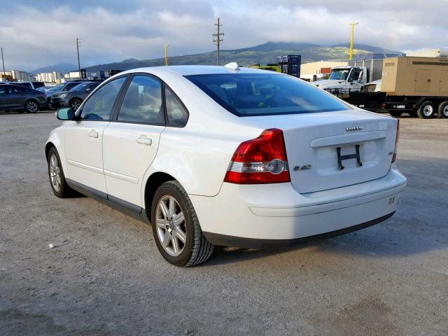 YV1MS382972305606 - 2007 VOLVO S40 2.4I WHITE photo 3