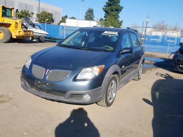 5Y2SL658X7Z406259 - 2007 PONTIAC VIBE GRAY photo 2