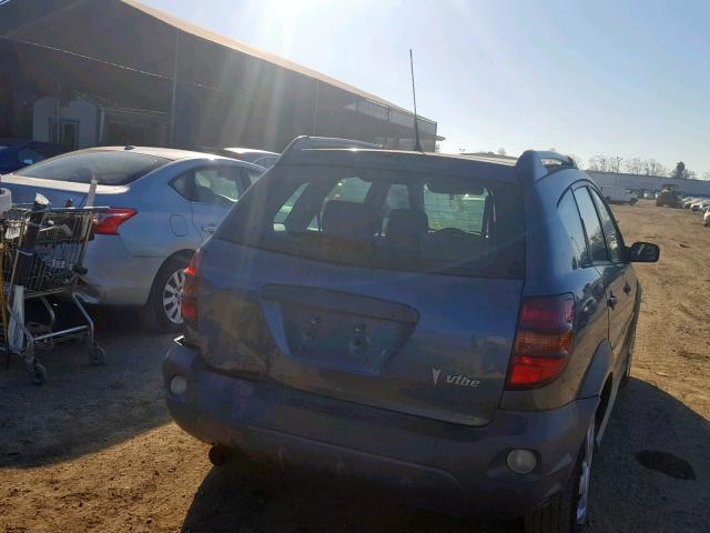 5Y2SL658X7Z406259 - 2007 PONTIAC VIBE GRAY photo 4