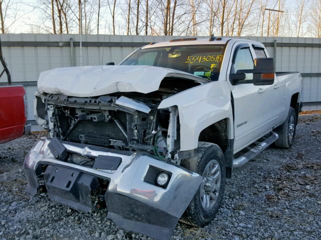 1GC2KVEG1GZ407546 - 2016 CHEVROLET SILVERADO WHITE photo 2