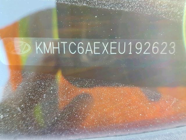 KMHTC6AEXEU192623 - 2014 HYUNDAI VELOSTER T ORANGE photo 10