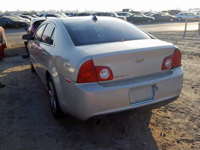 1G1ZD5EU3CF213183 - 2012 CHEVROLET MALIBU 2LT TAN photo 3