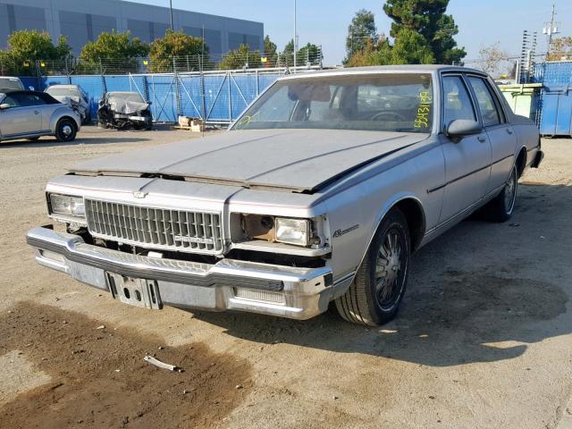 1G1BN69Z4GX154204 - 1986 CHEVROLET CAPRICE CL GRAY photo 2