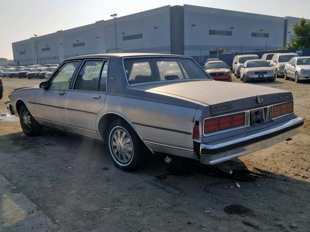 1G1BN69Z4GX154204 - 1986 CHEVROLET CAPRICE CL GRAY photo 3