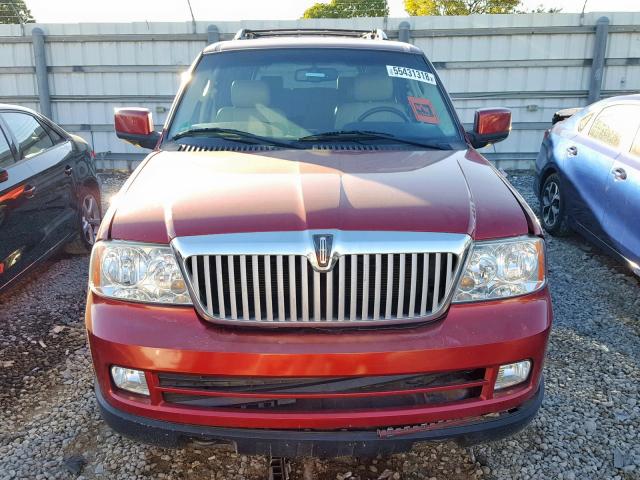 5LMFU285X6LJ23878 - 2006 LINCOLN NAVIGATOR 红色 照片 9