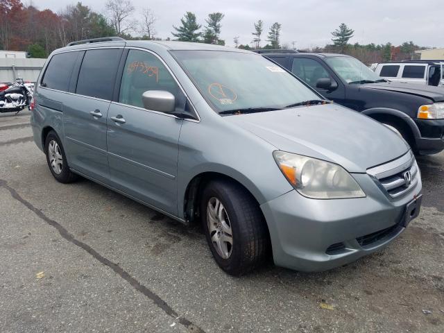 5FNRL38495B029819 - 2005 HONDA ODYSSEY EX GOLD photo 1