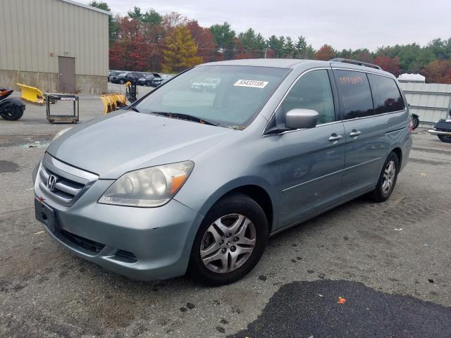 5FNRL38495B029819 - 2005 HONDA ODYSSEY EX GOLD photo 2