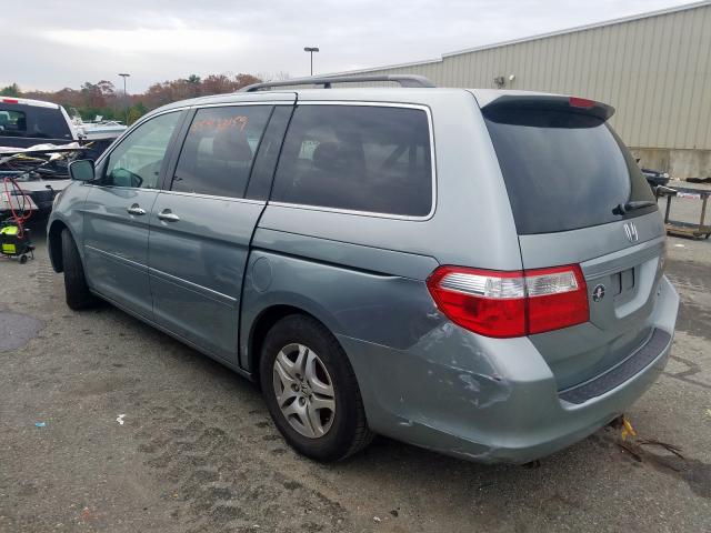 5FNRL38495B029819 - 2005 HONDA ODYSSEY EX GOLD photo 3