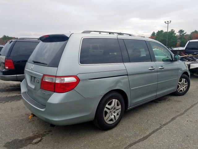 5FNRL38495B029819 - 2005 HONDA ODYSSEY EX GOLD photo 4