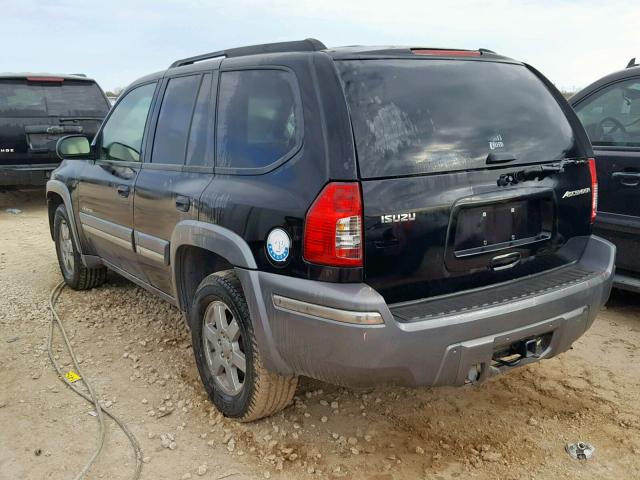 4NUDS13S062700732 - 2006 ISUZU ASCENDER S BLACK photo 3