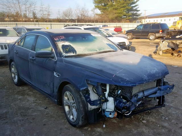 1FAHP2E89GG142573 - 2016 FORD TAURUS SEL BLUE photo 1