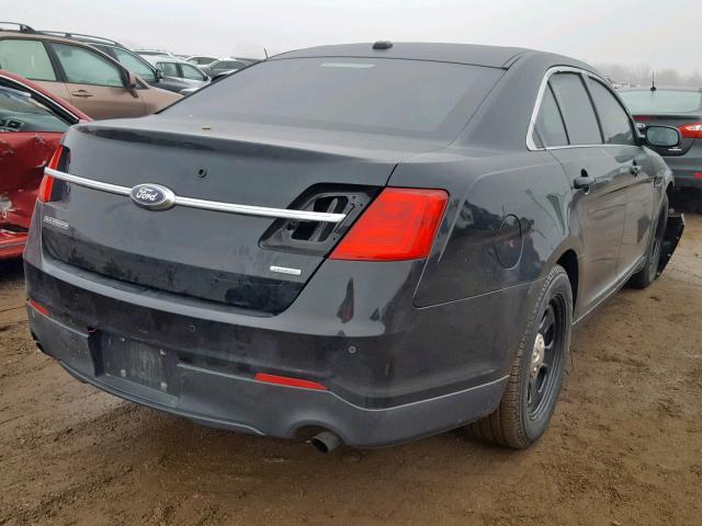 1FAHP2MT7DG144842 - 2013 FORD TAURUS POL BLACK photo 4