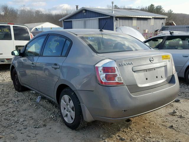 3N1AB61E59L629266 - 2009 NISSAN SENTRA 2.0 GRAY photo 3