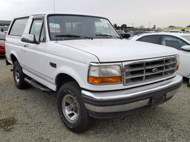 1FMEU15H2SLA36719 - 1995 FORD BRONCO U10 WHITE photo 1