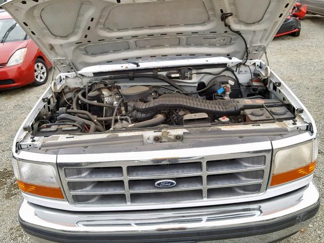 1FMEU15H2SLA36719 - 1995 FORD BRONCO U10 WHITE photo 7