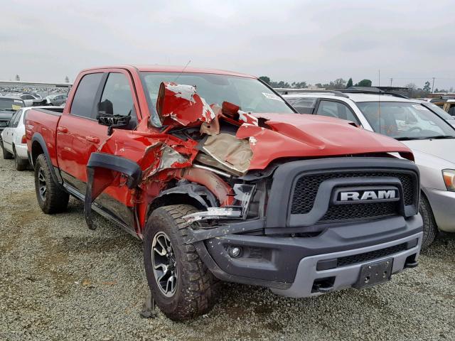 1C6RR7YT0GS210995 - 2016 RAM 1500 REBEL წითელი ფოტო 1
