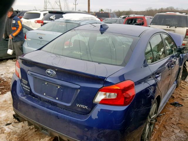 JF1VA1L60H9800304 - 2017 SUBARU WRX LIMITE BLUE photo 4