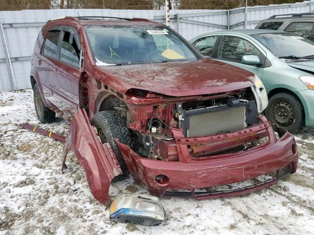 2CNDL937696238702 - 2009 CHEVROLET EQUINOX SP BURGUNDY photo 1