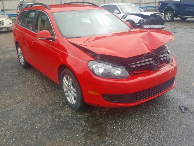 3VWPL7AJ0DM616769 - 2013 VOLKSWAGEN JETTA TDI RED photo 1