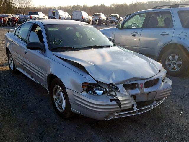 1G2NF52F82C279870 - 2002 PONTIAC GRAND AM S SILVER photo 1