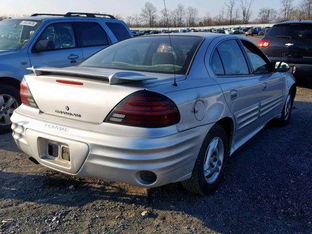 1G2NF52F82C279870 - 2002 PONTIAC GRAND AM S SILVER photo 4