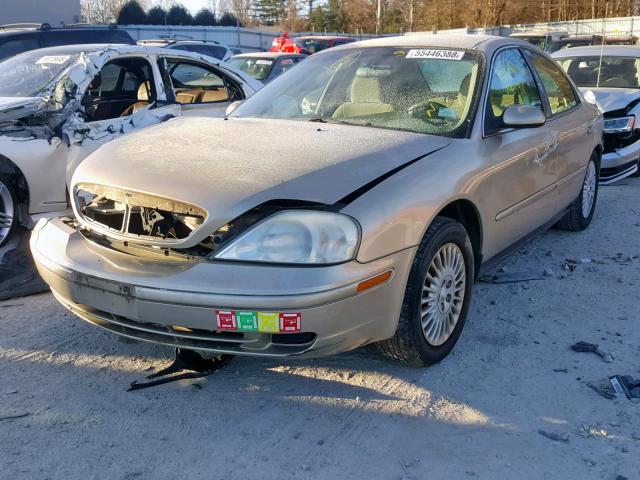 1MEFM50U51A631349 - 2001 MERCURY SABLE GS TAN photo 2