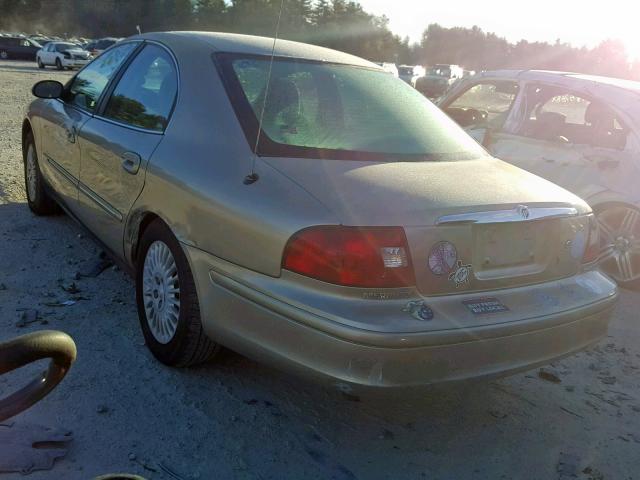 1MEFM50U51A631349 - 2001 MERCURY SABLE GS TAN photo 3