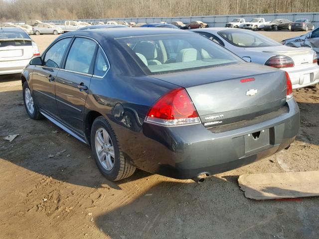 2G1WA5E31G1136040 - 2016 CHEVROLET IMPALA LIM CHARCOAL photo 3