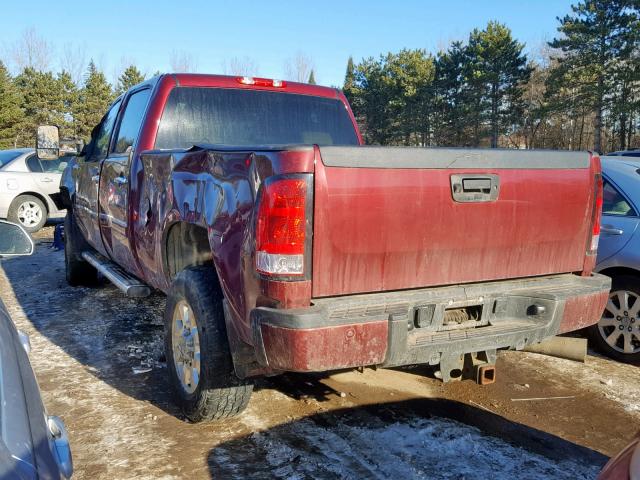 1GT426E84DF156946 - 2013 GMC SIERRA K35 RED photo 3