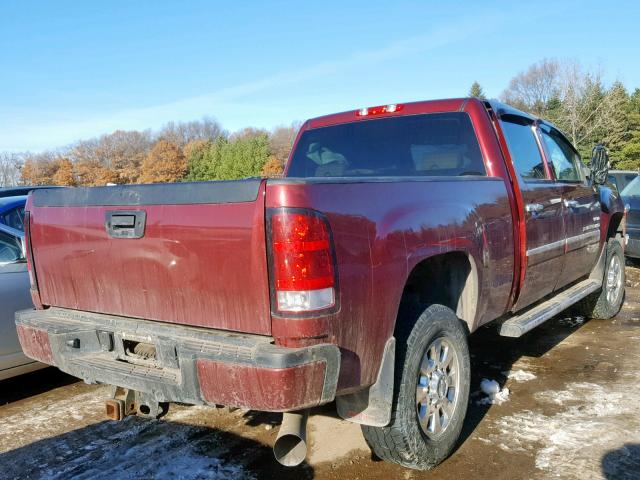 1GT426E84DF156946 - 2013 GMC SIERRA K35 RED photo 4