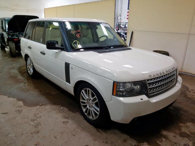 SALME1D4XAA317200 - 2010 LAND ROVER RANGE ROV WHITE photo 1