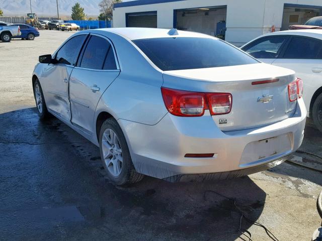 1G11C5SA0DF194586 - 2013 CHEVROLET MALIBU 1LT ვერცხლისფერი ფოტო 3