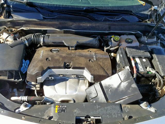 1G11C5SA0DF194586 - 2013 CHEVROLET MALIBU 1LT ვერცხლისფერი ფოტო 7